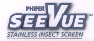 Phifer SeeVue Sainless Steel Insect Screen