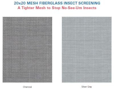 Phifer 20x20 No-See-Um fiberglass Insect Screen