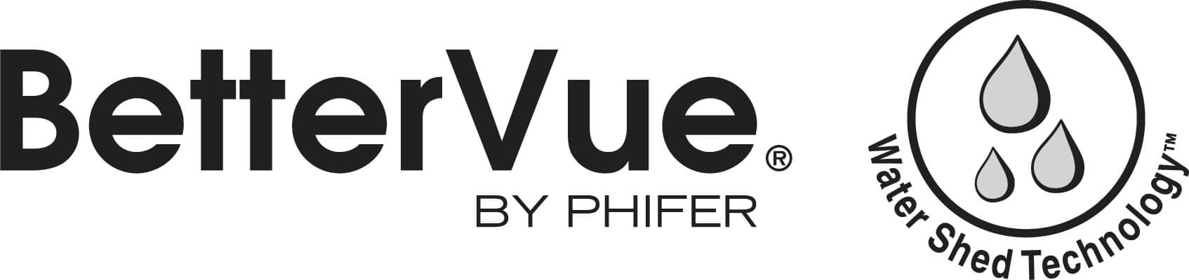 BetterVue is Phifers first improved visibility insect screen for windows, doors, patios and porches. This screening product does for windows, doors and patios what high-definition technology has done for television viewing: it maximizes the view by making it sharper and more brilliant.