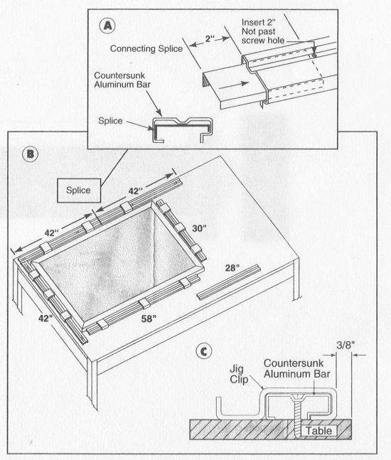 Professional Jig Table Set Up Kit