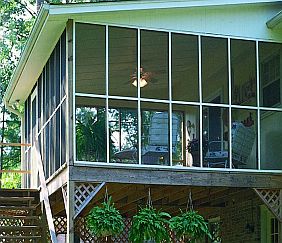 Phifer Charcoal Aluminum Porch Screen