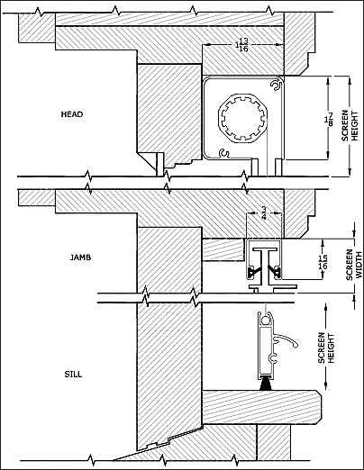 RollAway Retractable Winodw Screens Reverse Drawbar Installation