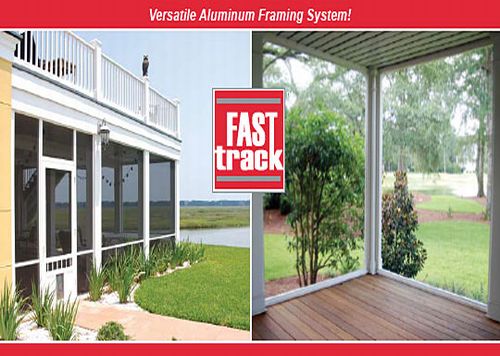 Fast Track Porch Screening System