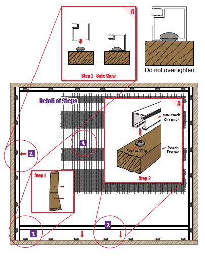 Mini Track Installation Diagram