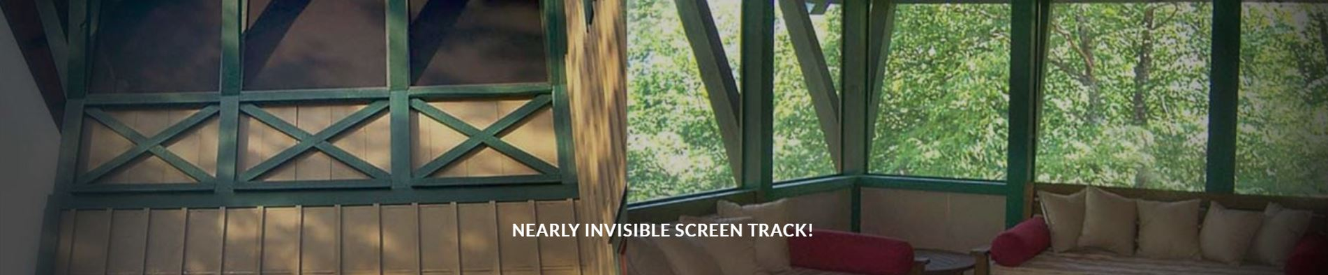 Screen Tight Mini Track Porch Screening System 