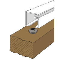 Mini Track Patio and Porch Screening System