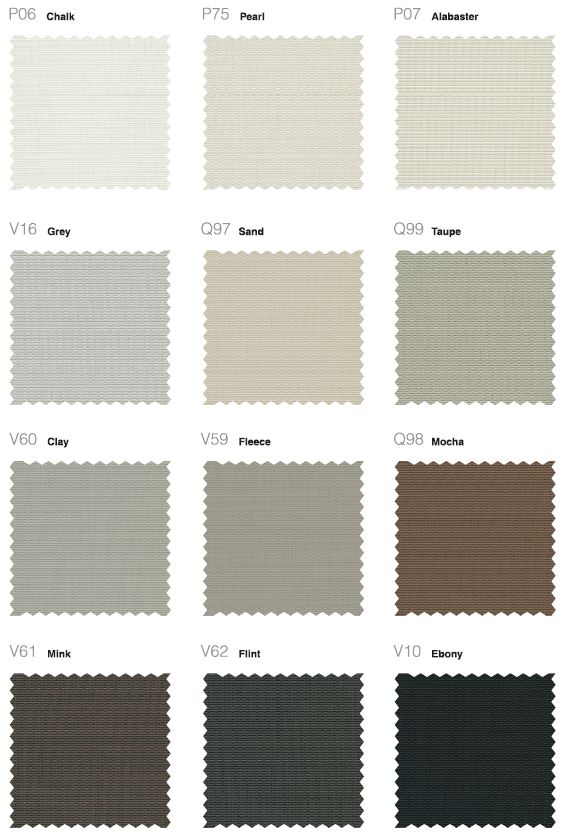 Phifer Sheerweave 4800 Color Options