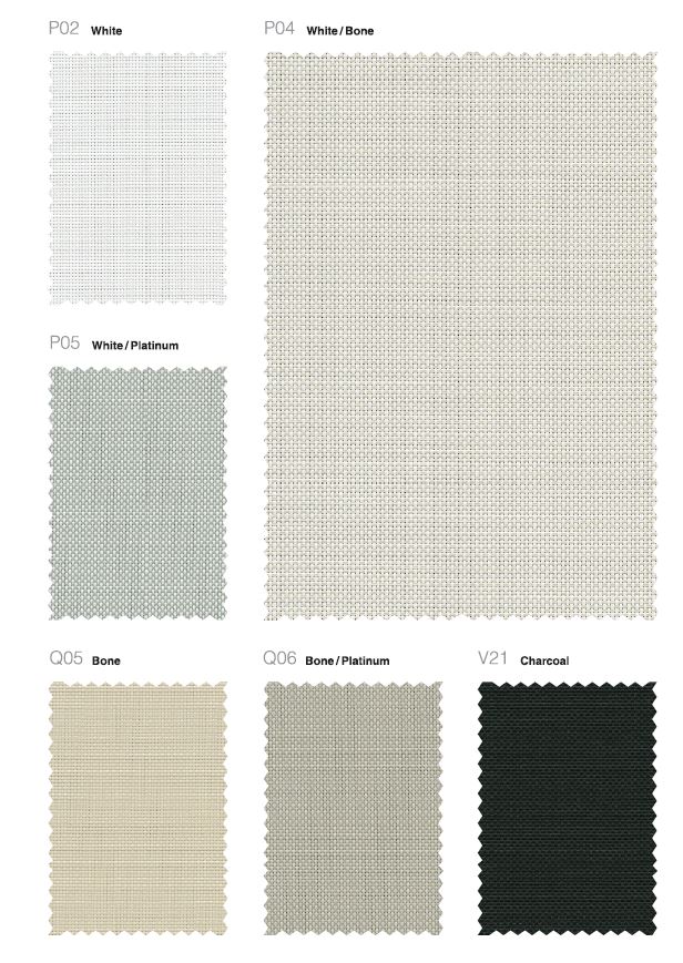 Phifer Sheerweave Style 7100 Colors